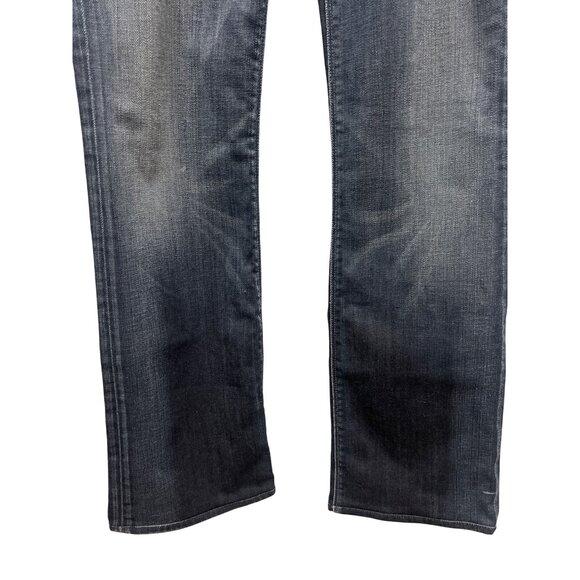 7 for all Mankind High Waist Bootcut Dark Wash Denim Jeans - Picture 4 of 8